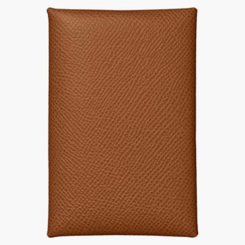 Držitel karty Hermes Calvi Epsom Gold
