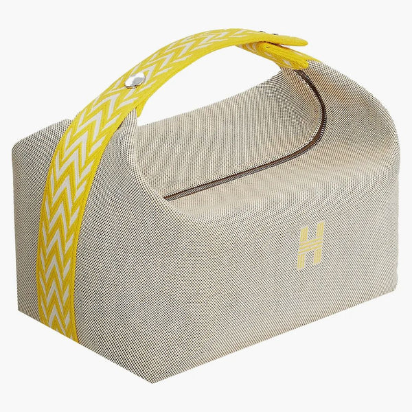Hermes Case Bride-A-Brac velký Jaune Citron