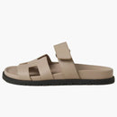 Hermes Chypre Sandal Beige Mastic Calfskin Leather (Women's)