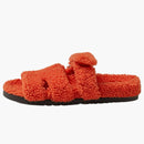 Hermes Chypre Sandal Orange Woolskin (Women's)