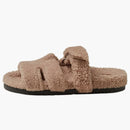 Hermes Chypre Sandal Pink Woolskin (Women's)