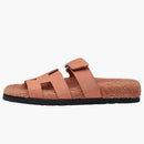 Hermes Chypre Sandal Rose Aube Suede Wookskin (Women's)