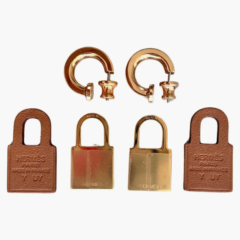 Náušnice Hermes O'Kelly Gold/Rose Gold