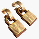 Hermes Earrings O'Kelly Gold/Rose Gold
