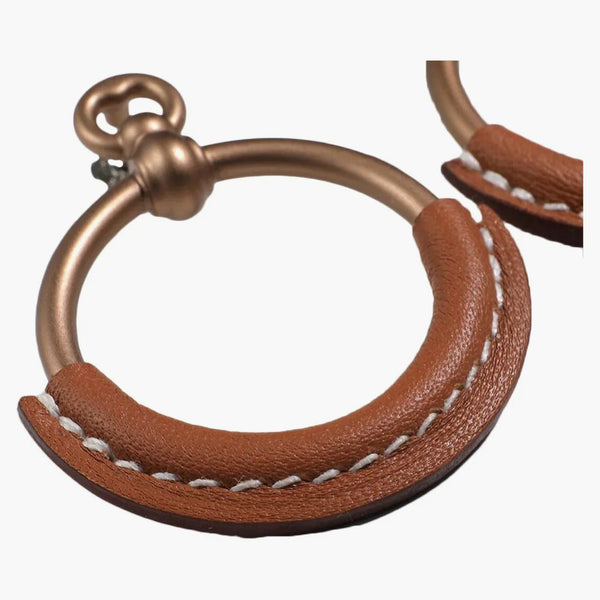 Hermes náušnice malé modely Loop Gold