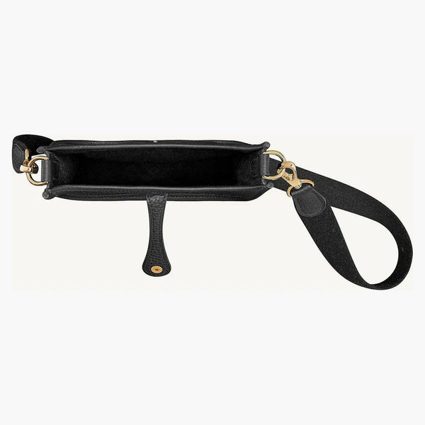 Hermes Evelyne Amadone Clemence Gold 16 Mini/TPM noir