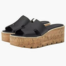 Hermes Eze 30 Sandal Noir