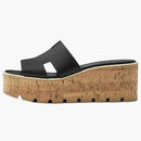 Hermes Eze 30 Sandal Noir