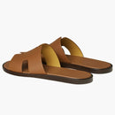 Hermes Izmir Sandal Gold Smooth Calfskin Leather