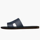 Hermes Izmir Sandal Marine Brown Epsom Leather