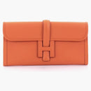Hermes Jige Elan Clutch Swift 29 Orange