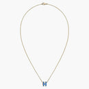Hermes Mini Pop H Pendant Bleu Sature