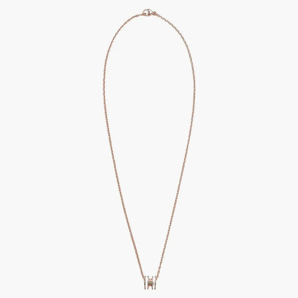 Hermes Mini Pop H přívěsek Marron Glace