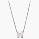 Hermes mini pop h pendente rose tono palladio