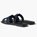 Hermes Oran Sandal Bleu Brut Denim