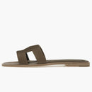Hermes Oran Sandal Etoupe Epsom Leather