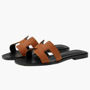 Hermes Oran Sandal Naturel Epsom Heritage Calfskin Leather