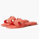 Hermes Oran Sandal Orange Joey Epsom Calfskin