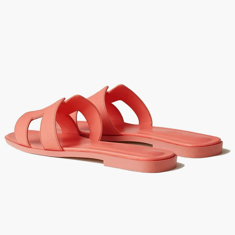 Hermes Oran Sandal Orange Joey Epsom tele