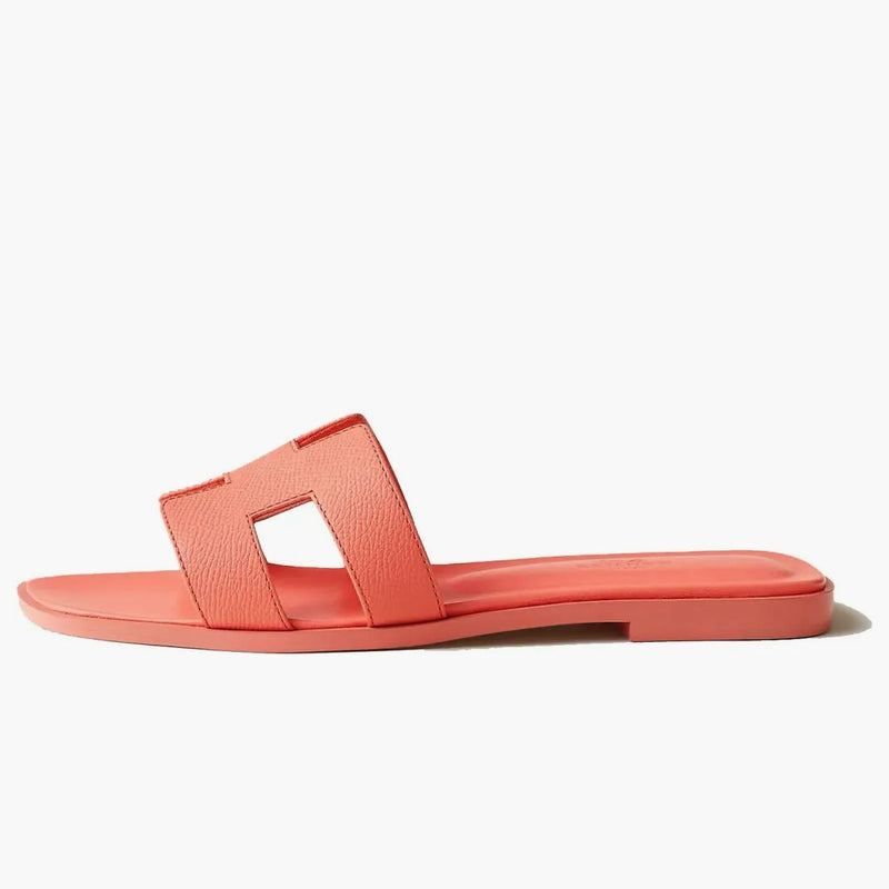 Hermes Oran Sandal Orange Joey Epsom tele