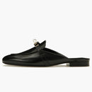 Hermes Oz Mule Noir Goatskin