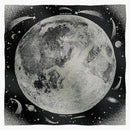 Hermes Shawl Clair de Lune Noir/Blanc