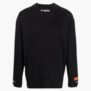 Heron Preston Ctnmb Motif Mockneck T-shirt Black