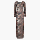 Heron Preston Camo Mesh Dress Multi