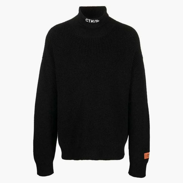 Heron Preston Ctnmb Knit Rollneck Black