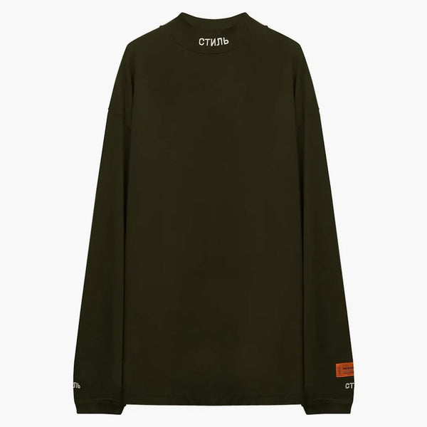 Heron Preston Embroidered Logo Sweatshirt Black