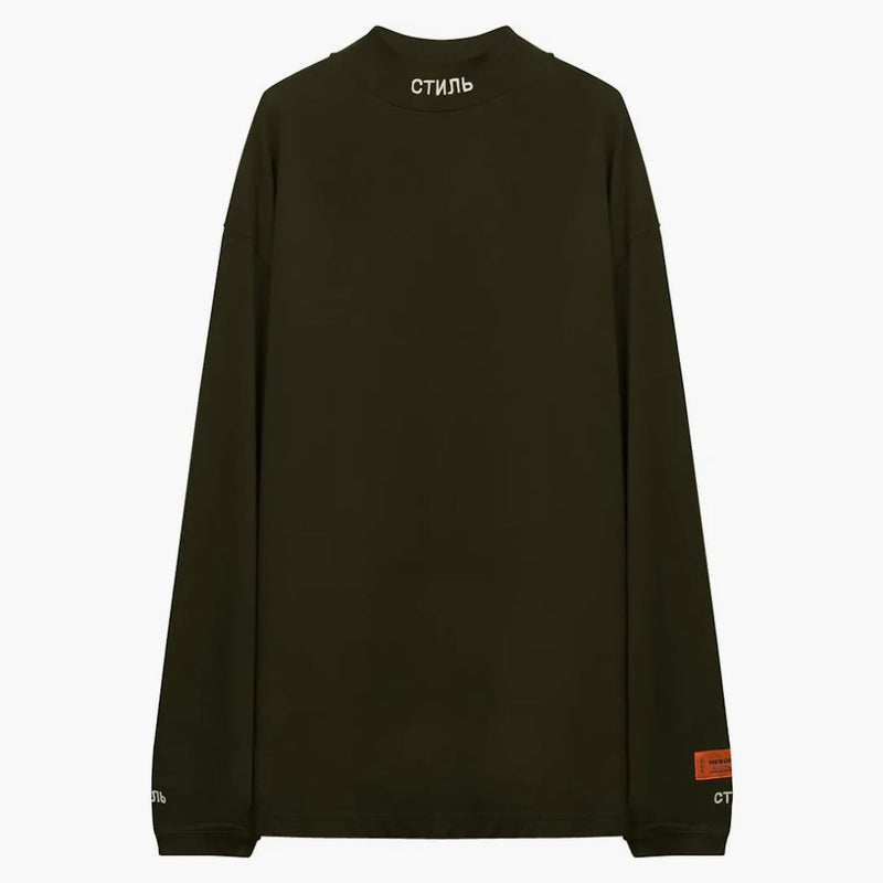 Heron Preston Embroidered Logo Sweatshirt Black