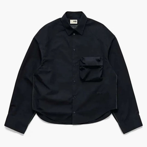 Heron Preston H&m Boxy Shirt Black