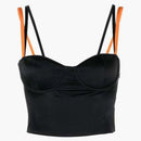 Heron Preston Hwc Zip Slip Corset Top Black