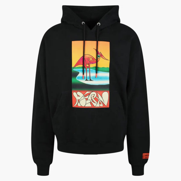 Heron Preston Heron Abstract Hoodie Black