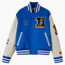 Heron Preston Heron Patches Varsity Jacket Jacket Blue/yellow