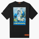 Heron Preston Heron Print Oversized T-shirt Black/blue/multi
