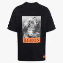 Heron Preston Herons Sketch Oversized T-shirt Black/white/orange