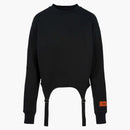 Heron Preston Hooks Crewneck Sweatshirt Black
