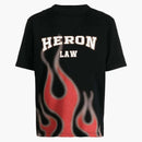 Heron Preston Law Flames Tee Black