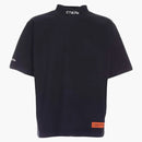 Heron Preston Logo Back Patch Mockneck T-shirt Black