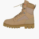 Heron Preston Military Lace-up Boot Beige