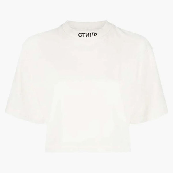 Heron Preston Nf Ctnmb Crop Ss Tee White/black