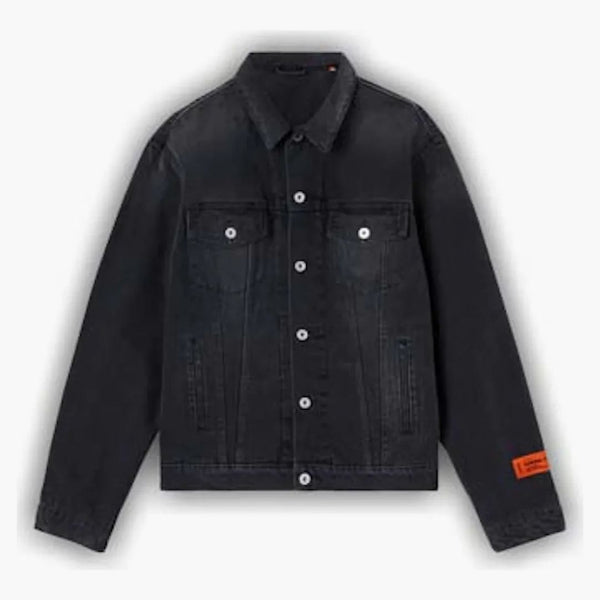 Heron Preston Regular Denim Jacket Black