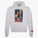 Heron Preston Split Herons Hoodie White/orange/multi