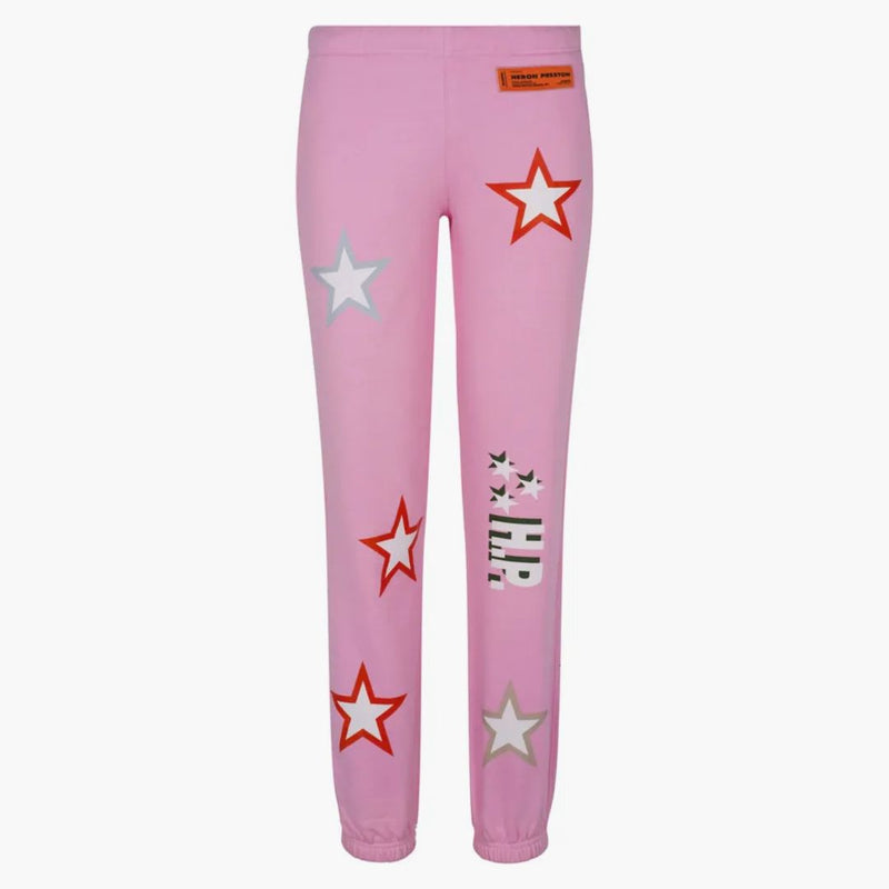 Heron Preston Stars Sweatpants Pink