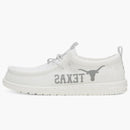 Hey Dude Wally Texas Longhorns White