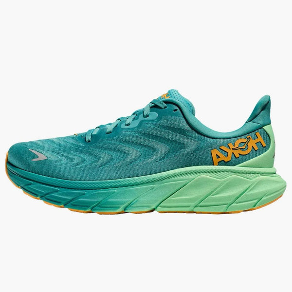 Hoka One One Arahi 6 Ocean Mist Lime Glow