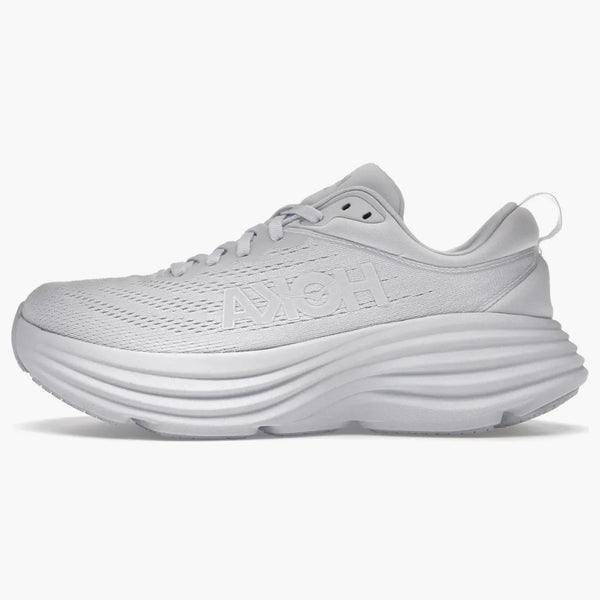 Hoka One One Bondi 8 Triple White (Women's)