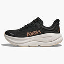 Hoka One One Bondi 9 Black Rose Gold (Women's)