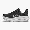 Hoka One One Bondi 9 Black White (mujer)